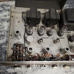 Vintage Eico St40 Stereo Tube Amplifier Working Integrated Amp 40 Watts