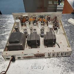 Vintage Eico St40 Stereo Tube Amplifier Working Integrated Amp 40 Watts