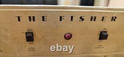 Vintage FISHER KX 200 INTEGRATED TUBE AMP AMPLIFIER for Repair or Part