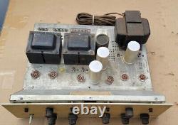 Vintage FISHER KX 200 INTEGRATED TUBE AMP AMPLIFIER for Repair or Part