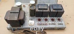 Vintage FISHER KX 200 INTEGRATED TUBE AMP AMPLIFIER for Repair or Part