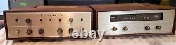 Vintage Fisher KX-200 Stereo Master Tube Amplifier & KX-60 Tuner Paired Units