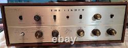 Vintage Fisher KX-200 Stereo Master Tube Amplifier & KX-60 Tuner Paired Units