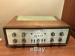 Vintage Fisher X1000 X-1000 Stereo Vacuum Tube Power Integrated Amplifier