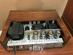 Vintage Fisher X1000 X-1000 Stereo Vacuum Tube Power Integrated Amplifier