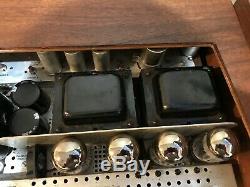 Vintage Fisher X1000 X-1000 Stereo Vacuum Tube Power Integrated Amplifier