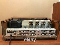 Vintage Fisher X1000 X-1000 Stereo Vacuum Tube Power Integrated Amplifier