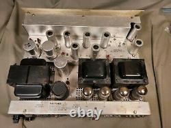 Vintage Fisher X-202-B Tube Stereo Integrated Amplifier Clean & Restored