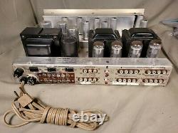 Vintage Fisher X-202-B Tube Stereo Integrated Amplifier Clean & Restored