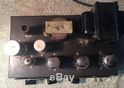 Vintage Grommes Tube Amplifier Model LJ5 with full tube compliment