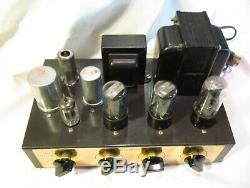 Vintage Grommes Tube Amplifier Model LJ5 with full tube compliment