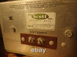 Vintage HH Scott 340a Stereomaster Tube Receiver Complete Renovation & Test