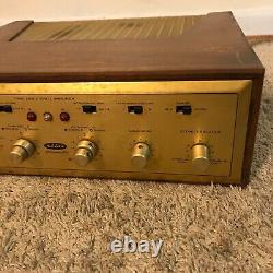 Vintage H. H. Scott 299 Integrated Tube Amplifier Amp as-is for parts broken