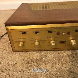 Vintage H. H. Scott 299 Integrated Tube Amplifier Amp as-is for parts broken