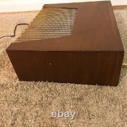 Vintage H. H. Scott 299 Integrated Tube Amplifier Amp as-is for parts broken