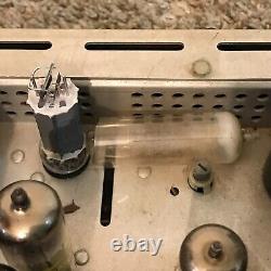 Vintage H. H. Scott 299 Integrated Tube Amplifier Amp as-is for parts broken