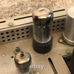 Vintage H. H. Scott 299 Integrated Tube Amplifier Amp as-is for parts broken