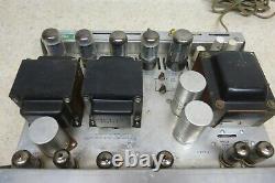 Vintage H. H. Scott Stereomaster 299-D Tube Integrated Amplifier