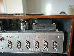 Vintage H H Scott Stereomaster 299 Integrated Stereo Tube Amplifier Amp Serviced