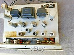 Vintage Harman Kardon A300 tube Integrated amplifier re-cap serviced works well