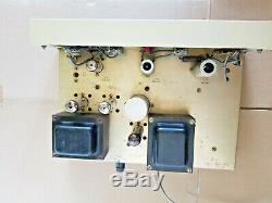Vintage Heathkit AA-13 14watt tube amplifier 6eu7 driver 7189 push-pull