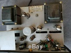 Vintage Heathkit EA-3 tube amplifier el84 push-pull
