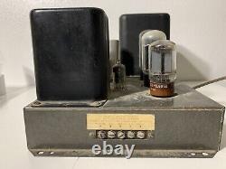 Vintage Heathkit Model A-9C Integrated Mono Tube Amplifier- Parts Only