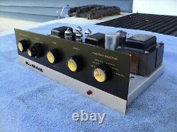 Vintage Heathkit Sa-2 Stereo Integrated El84/6bq5 Tube Amplifier Shown Running