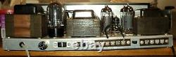 Vintage Heathkit Sa-2 Stereo Integrated El84/6bq5 Tube Amplifier Shown Running