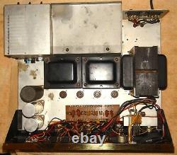 Vintage Knight KN780 Deluxe Stereo Amplifier Integrated Needs Tubes Repair Rare