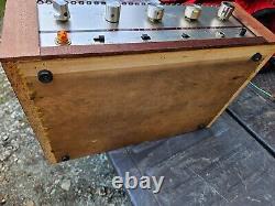 Vintage Lafayette LA-224A Stereo Tube Integrated Amplifier Amp For Parts/Repair