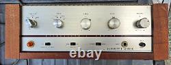 Vintage Lafayette LA-224A Stereo Tube Integrated Amplifier Amp For Parts/Repair