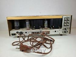 Vintage Lafayette Stereo 224 Integrated Stereo TUBE Amplifier Phono Mono Phase