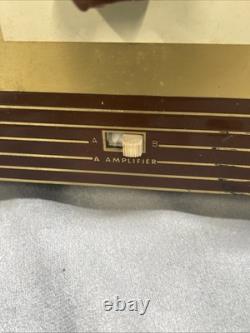 Vintage Lafayette Stereo 236A Tuned Amplifier Parts Only Powers On Burn Smell