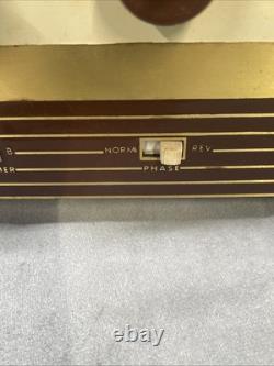 Vintage Lafayette Stereo 236A Tuned Amplifier Parts Only Powers On Burn Smell