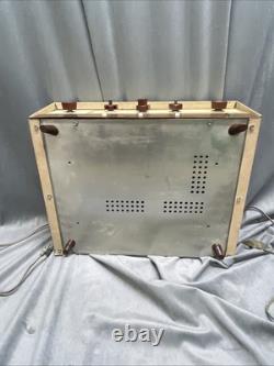 Vintage Lafayette Stereo 236A Tuned Amplifier Parts Only Powers On Burn Smell