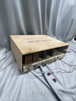 Vintage Lafayette Stereo 236A Tuned Amplifier Parts Only Powers On Burn Smell