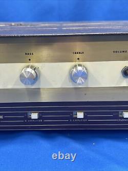 Vintage Lafayette Stereo 250 Tube Integrated Tested Working