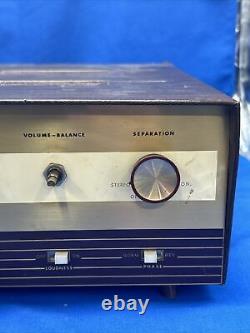 Vintage Lafayette Stereo 250 Tube Integrated Tested Working