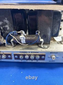 Vintage Lafayette Stereo 250 Tube Integrated Tested Working