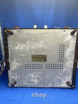 Vintage Lafayette Stereo 250 Tube Integrated Tested Working