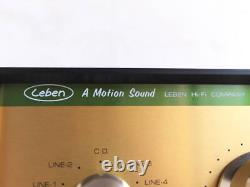 Vintage Leben CS 300 Vacuum Tube Type Integrated Amplifier Operation Confirmed
