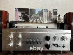 Vintage Luxman LX-38 Tube Amplifier High-Fidelity Stereo Audio Classic