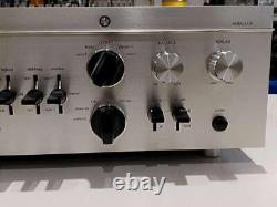 Vintage Luxman LX-38 Tube Amplifier High-Fidelity Stereo Audio Classic