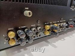 Vintage Luxman LX-38 Tube Amplifier High-Fidelity Stereo Audio Classic