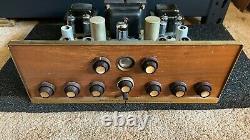 Vintage RARE Madison Fielding 320 Tube Integrated Stereo Amplifier