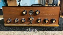 Vintage RARE Madison Fielding 320 Tube Integrated Stereo Amplifier