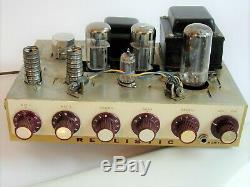 Vintage Realistic Tube PA Amp/AmplifierP-P 6L6 Output tubes, inc Sams Schematic