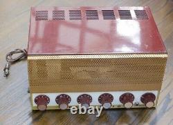 Vintage Realistic mic phono tube amplifier Western Electric 12AX7 6L6/KT66/El34