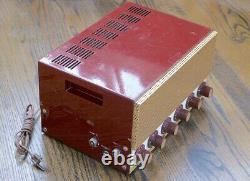 Vintage Realistic mic phono tube amplifier Western Electric 12AX7 6L6/KT66/El34